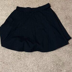 Forever 21 Black A-Line Mini Skirt